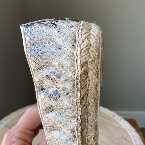 Franco Sarto Snake Pattern Espadrilles Size 7.5
Kiya - Picture 8 of 10